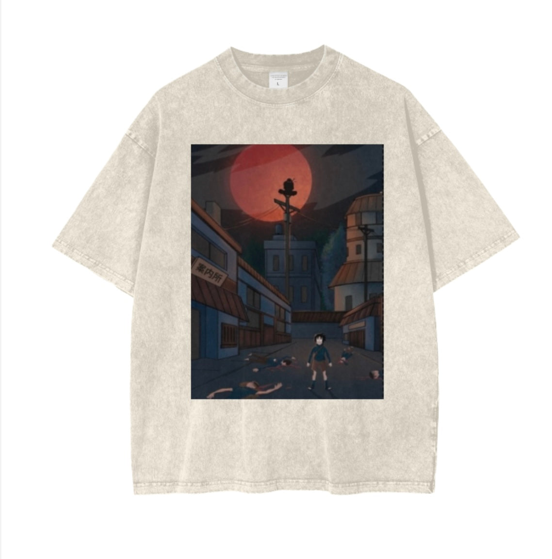 Itachi  Graphic Oversize Tee